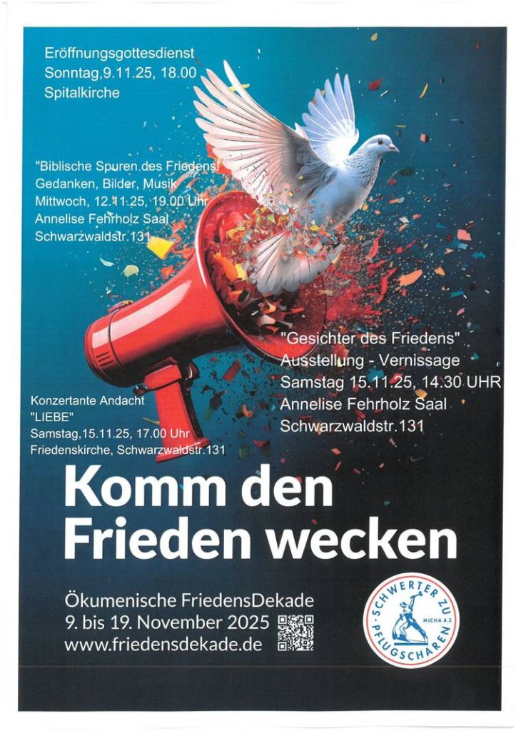 friedensdekade 2025 programmplakat
